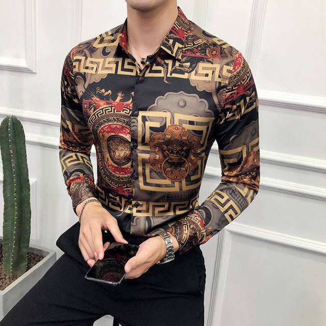 VOYAGER Kemeja versace import ala korea kualitas premium