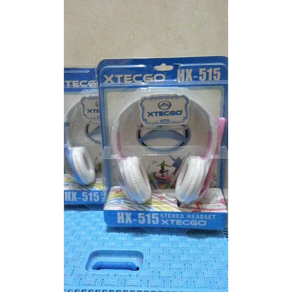 Headset Xtecgo HX-515 Stereo Headset - Pink