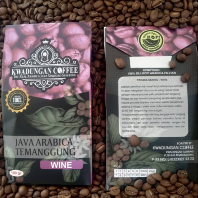 

Kopi Arabica wine biji /bubuk