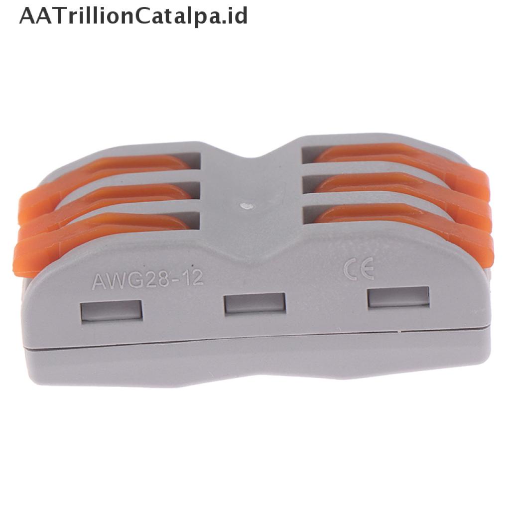 Blok Terminal Konektor Kabel Listrik SPL-1 2 3 Arah Dapat Digunakan Kembali