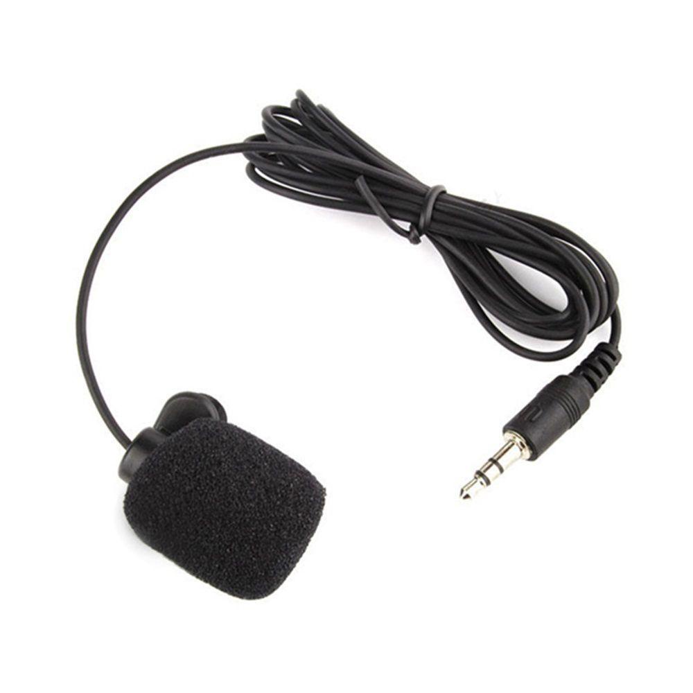 POPULAR Populer Mikrofon Smartphone Kabel Kondensor Lavalier Mic Untuk Rekaman PC Telepon