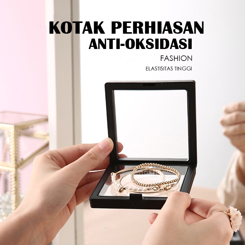 Kotak Perhiasan Box Cincin Kalung Tempat Penyimpanan Aksesoris Wanita