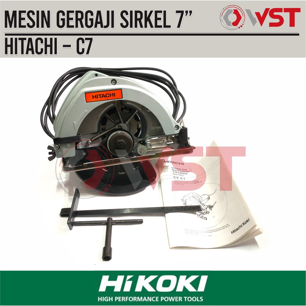 Mesin Gergaji Sirkel 7inch Hitachi Hikoki C7 / Circular Saw 7"