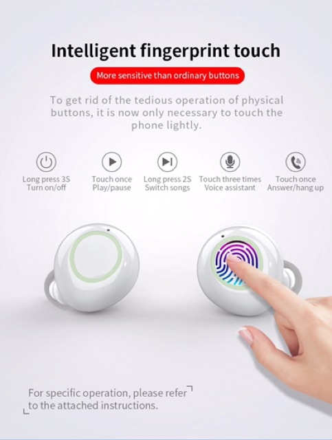 S10 TWS Earbuds Headset Bluetooth Wireless Bluetooth Super Bass