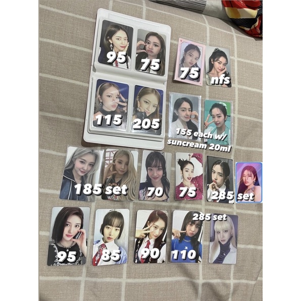 Photocard ive wonyoung yujin leeseo rei benefit album mmt mukor music korea tc ots special izone ele