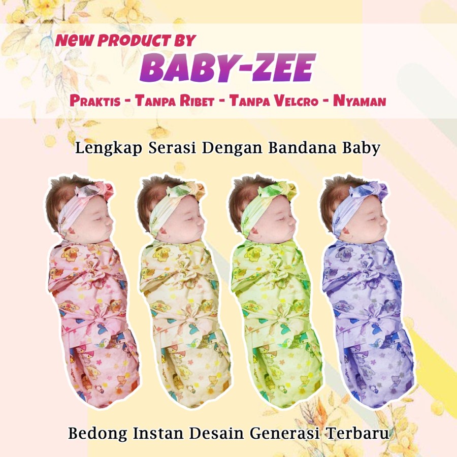 Bedong Pernel bayi instan lembut tebal hangat Promo grosir produsen