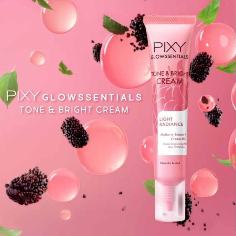 Jual PIXY Glowssentials Tone Bright Cream 20gr Shopee Indonesia