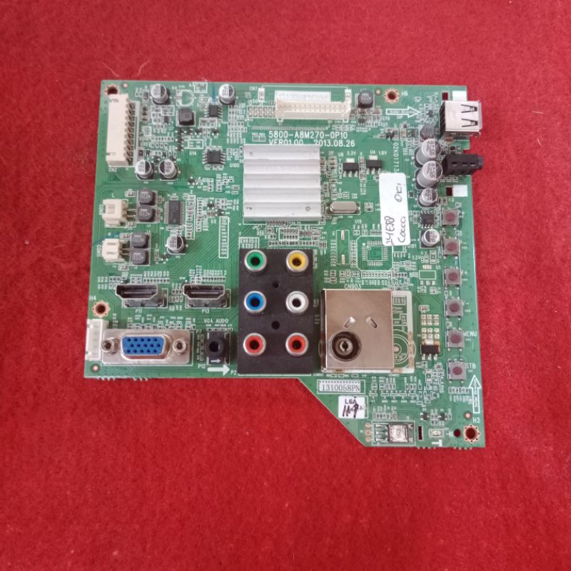 MESIN TV LED COOCAA 24E58 - MB MAINBOARD TV COOCAA 24E58