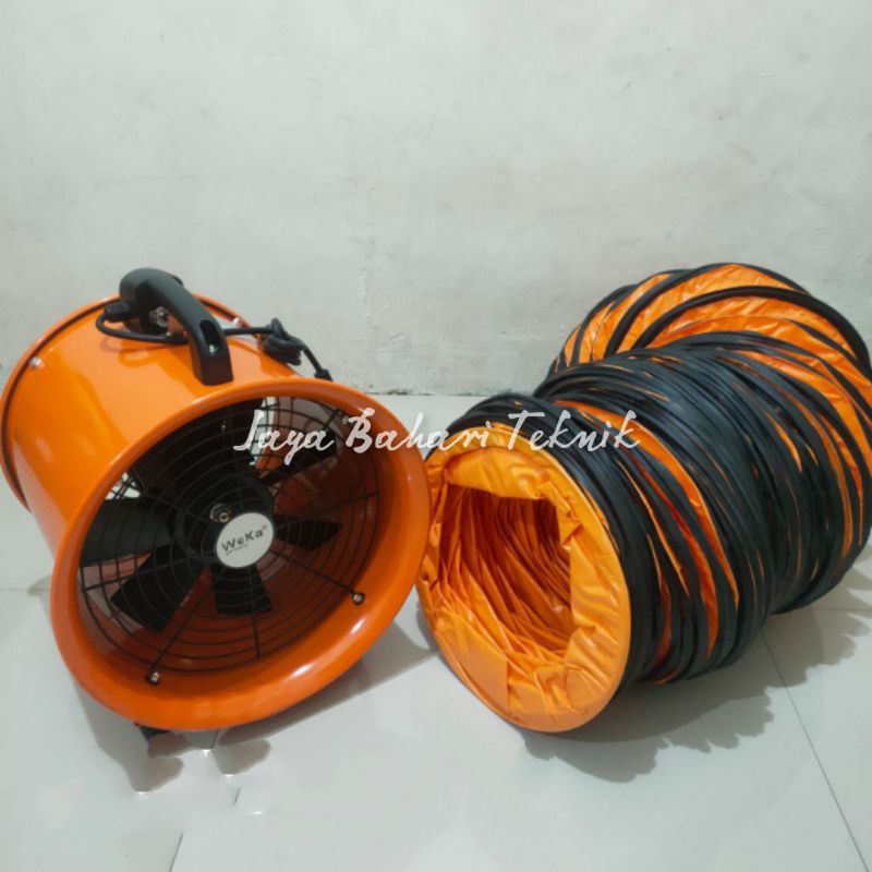 Kipas portable ventilator blower weka 14 inch kipas penyedot debu