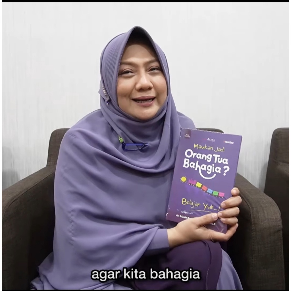 Buku dr. Aisah Dahlan : Maukah Jadi Orang Tua Bahagia | 100% Ori | Bonus Buku Zikir Pagi Sore