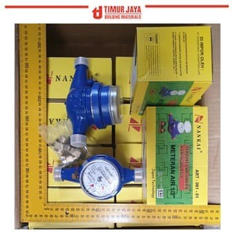 NANKAI KUNINGAN 1/2 in Meteran Air Besi Water Meter Besi SNI IMD Miami