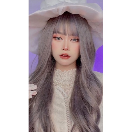 T343F full wig korean layer wave curl 75 cm