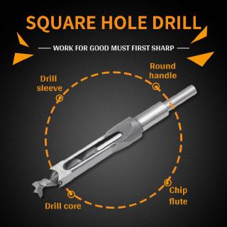 1pc Mata Bor Dengan  Bahan Alloy Steel Dan Bentuk Persegi 