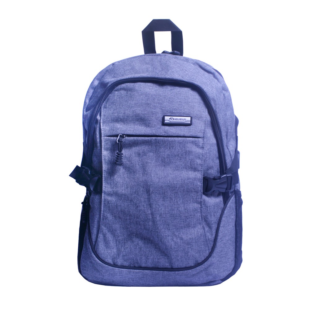 Hamlin Victor Backpack Tas Ransel Laptop Pria Material Oxford dengan USB Charger Port ORIGINAL - Gra