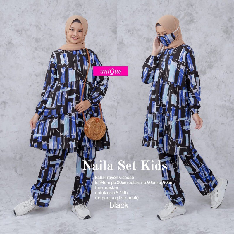 Naila Set Kids by Sancaka