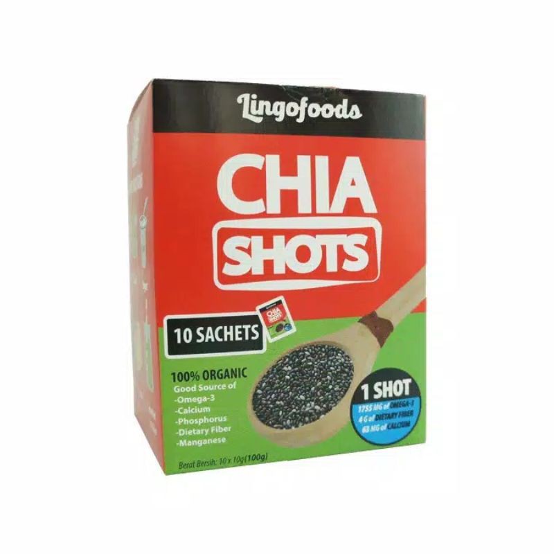 Lingofood Chia Shots