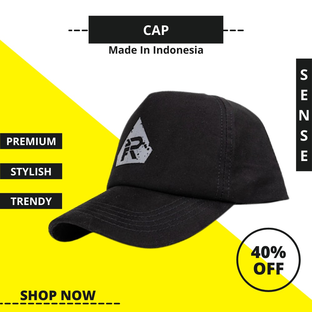 JFR Topi Pria Cowok Original Distro Terbaru Trucker Polocap Jaring Baseball Premium JCAP01