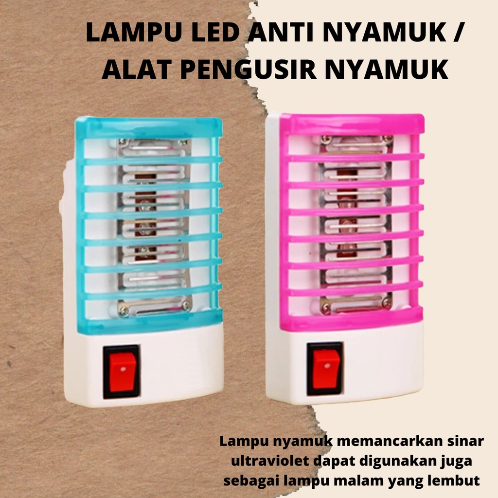 LAMPU LED ANTI NYAMUK MOSQUITO Lamp Perangkap Pengusir