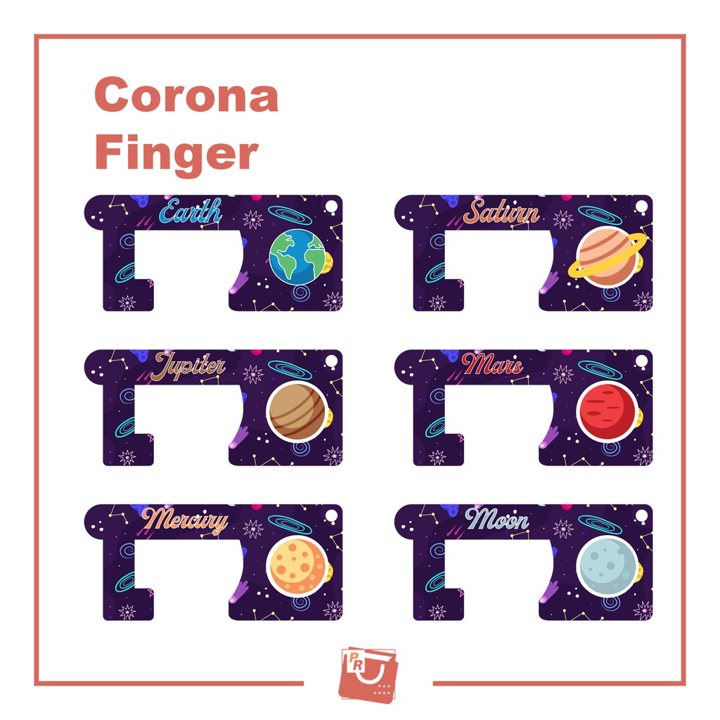 Cofing Custom | Corona Finger |Perpanjangan Jari|Cofing Tebal | Planet