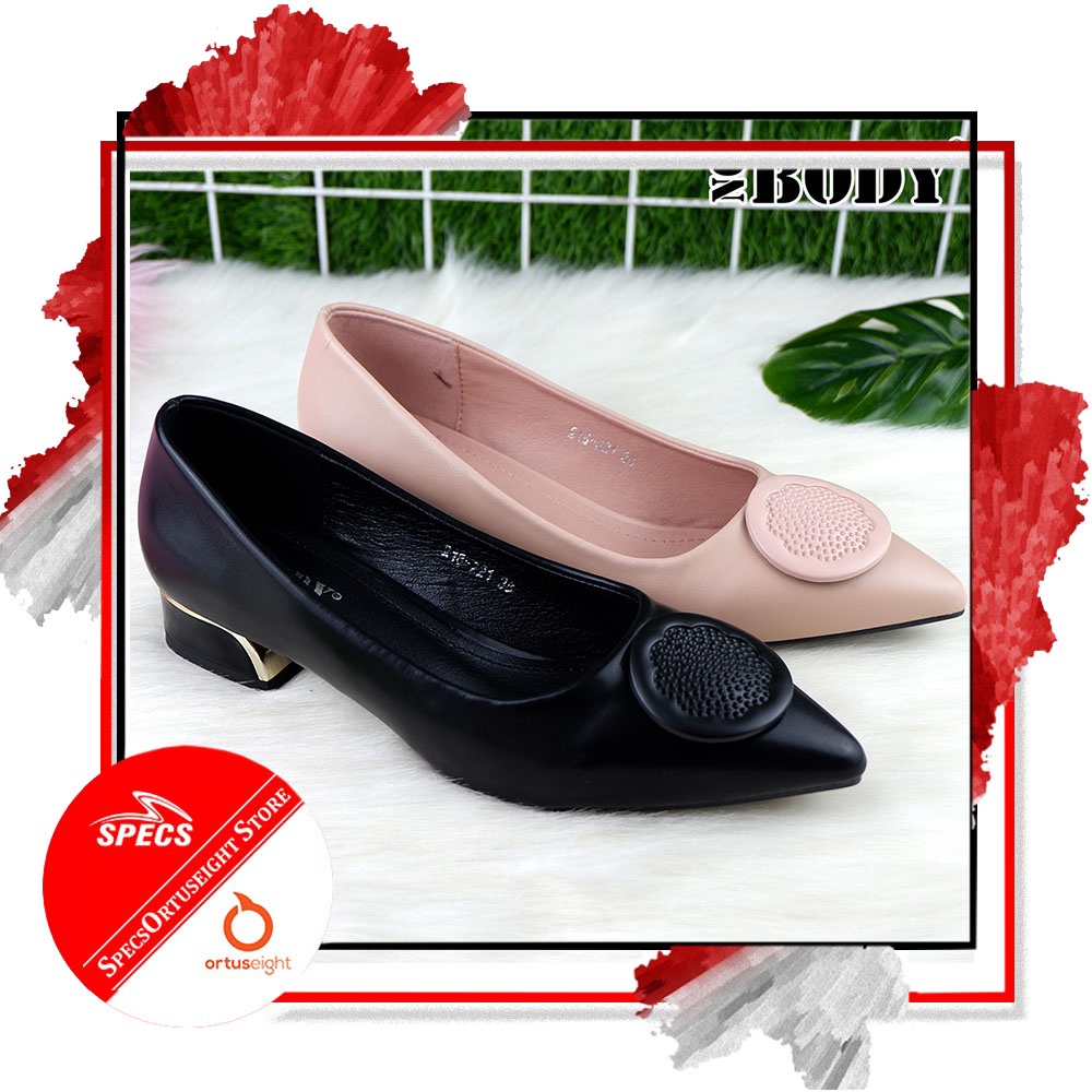 Sepatu Flat Shoes Wanita Casual Kekinian No Body 218-221
