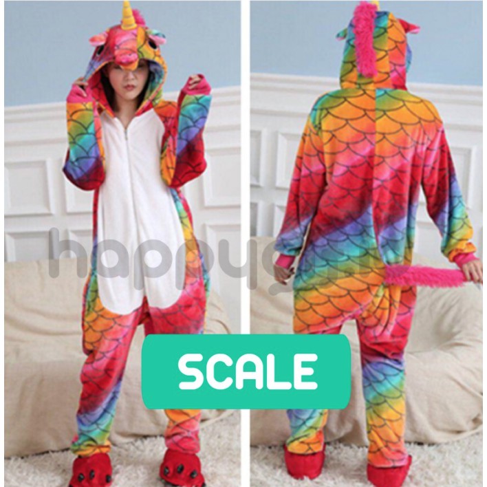 PIYAMA ONESIE KOSTUM BAJU DEWASA UNICORN 2 SPECIAL