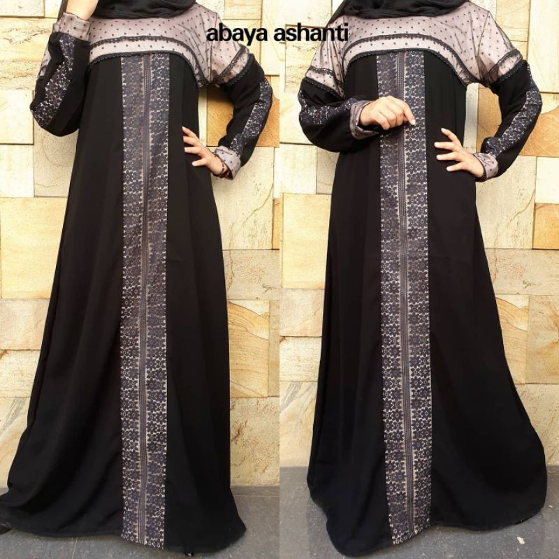 abaya hitam ashanti