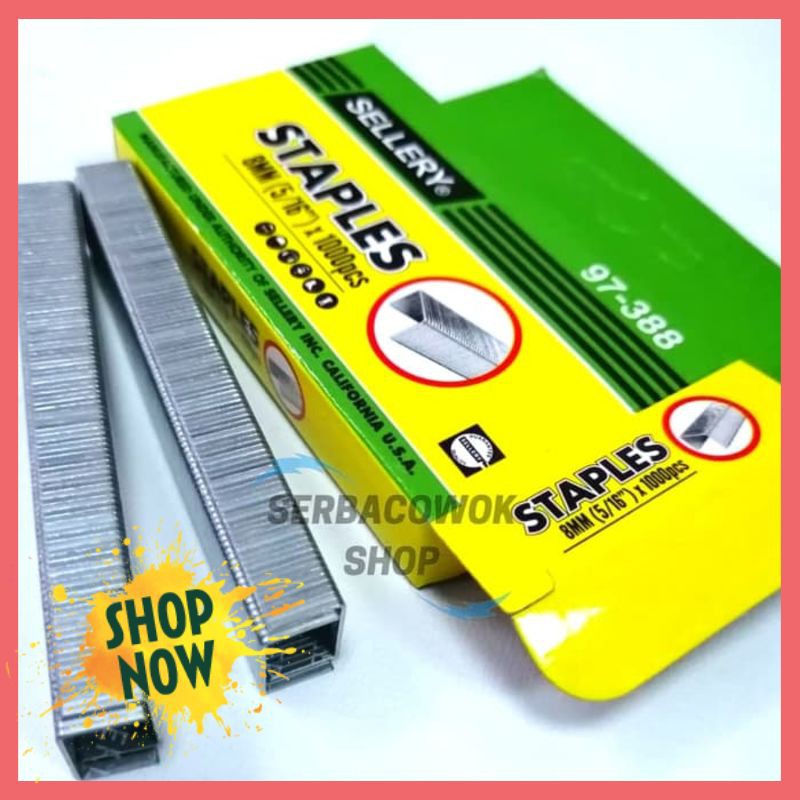 

PROMO isi staples tembak sellery