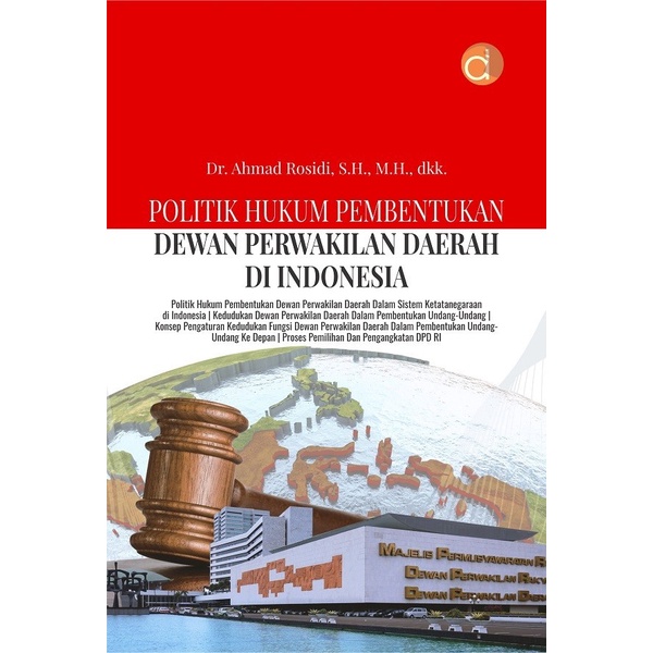 Jual Buku Politik Hukum Pembentukan DPD - BUKU HUKUM - HVS 70 Penerbit ...