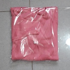 Cardigan rajut kancing mutiara RENAIRA 01-Pink