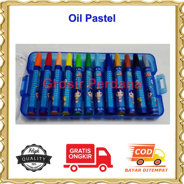 

PASTEL-DRY-OIL- OIL PASTEL SEPERTI FABER CASTEL / CRAYON 12 WARNA / PEWARNA GAMBAR -OIL-DRY-PASTEL.