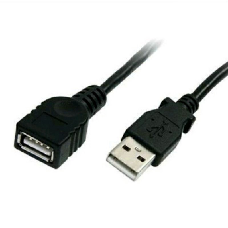 KABEL USB MALE FEMALE 3M HITAM / PERPANJANGAN USB  / USB EXTENTION