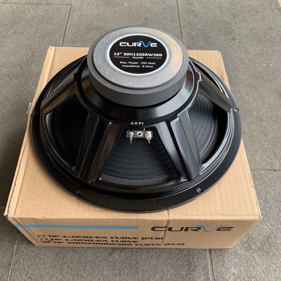 Speaker Woofer 12 Inch Curve 350 Watt Canon ACR Salon Bass