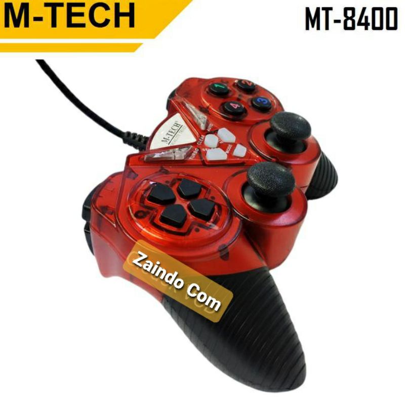 USB GAMEPAD SINGLE TURBO M-TECH MT-8400 GAMEPAD SINGLE TURBO JOYSTICK CONTROLLER FOR PC LAPTOP