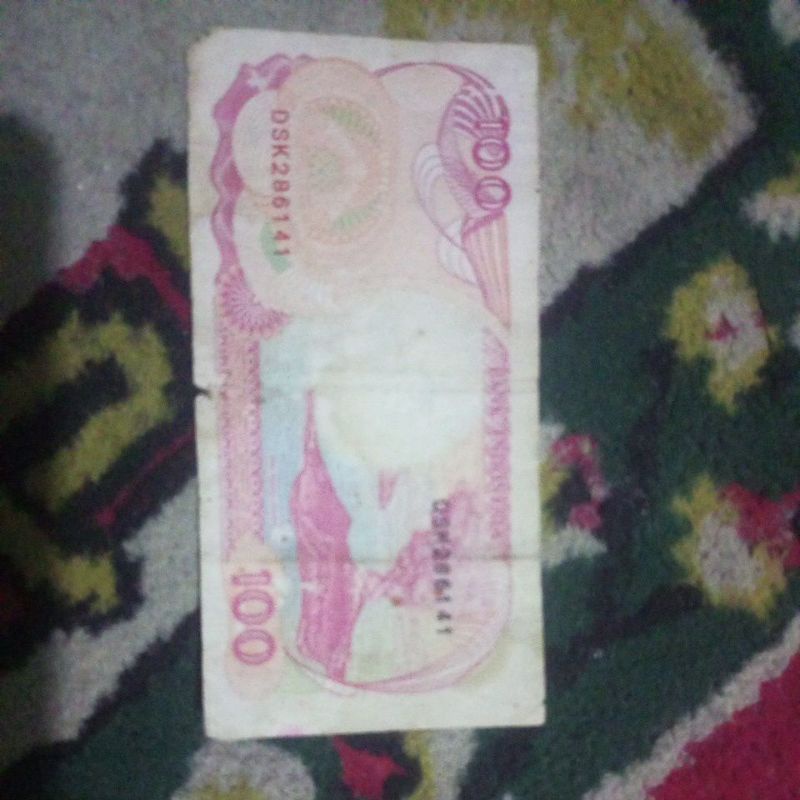 uang kuno 100 rupiah tahun 1992 antik asli