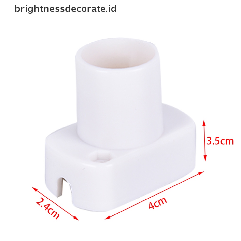 (Birth) 1pc Holder Lampu Bohlam Led E17 E14 Bentuk Kotak