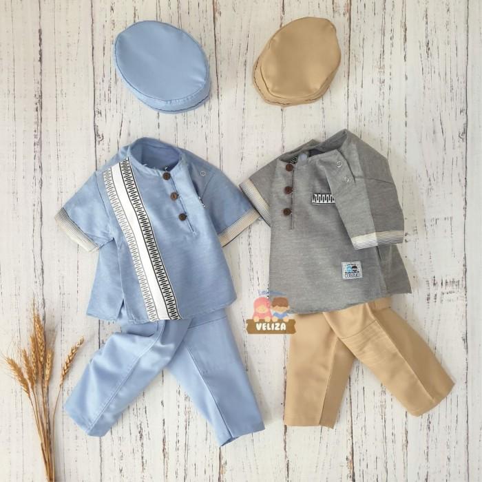 Veliza Set Koko Raziq / Baju Koko Anak / Koko Anak Laki-Laki