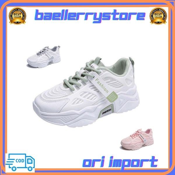 BS / COD Sepatu Sneakers Fashion Wanita202 Terlaris