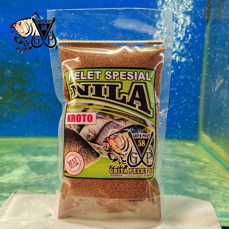 PELET SPESIAL IKAN NILA UMPAN PANCING KHUSUS IKAN NILA