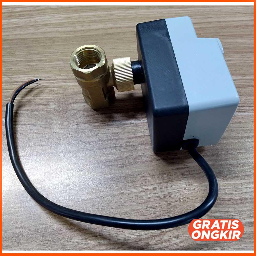 Brass Motorized Ball Valve Electric Actuator 2 Way DN15 BV2012-32