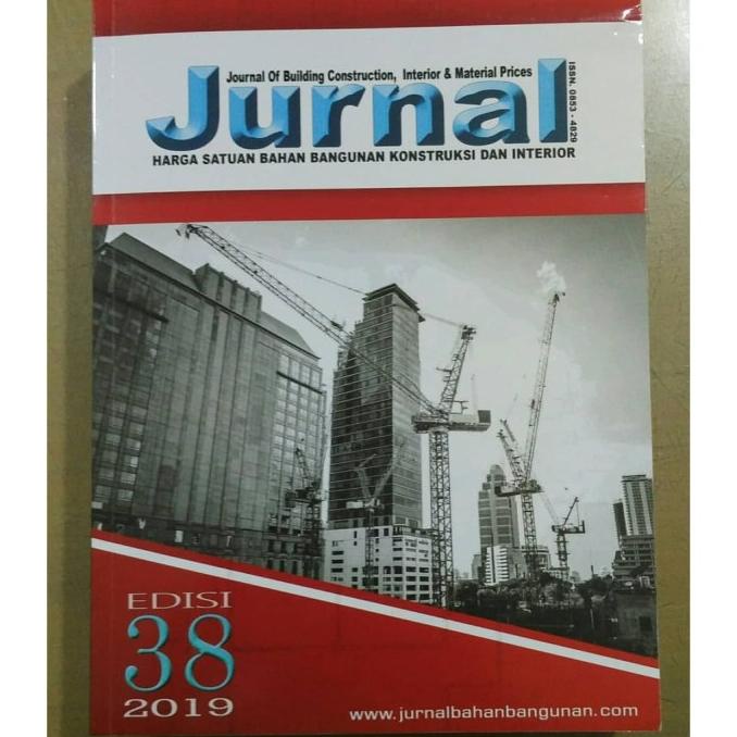 

READYY Jurnal Harga Bahan Konstruksi Edisi 38 - 2019 TERBARU