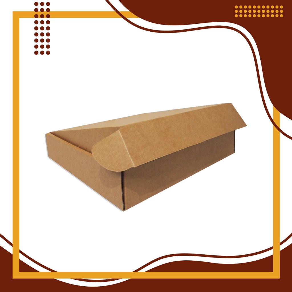 

Box ( 30 x 30 x 6 cm ) LS/E FLUTE - boxbaju/boxhampers/boxkue/boxpizza/kardus/polos/karton/packing