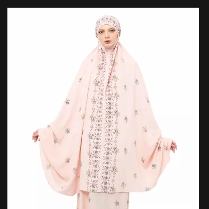 Mukena Tazbiya Harvest Bloom Pink