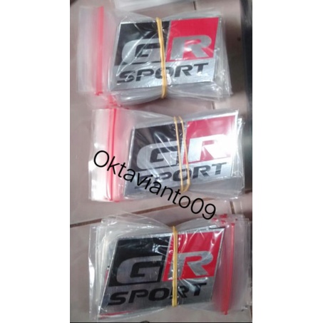 stiker GR Sport Toyota Raize Rush Universal