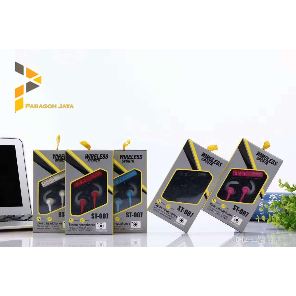 Sport Wireless Headset / Headphone Bluetooth ST 007 XIAOMI ASUS LENOVO