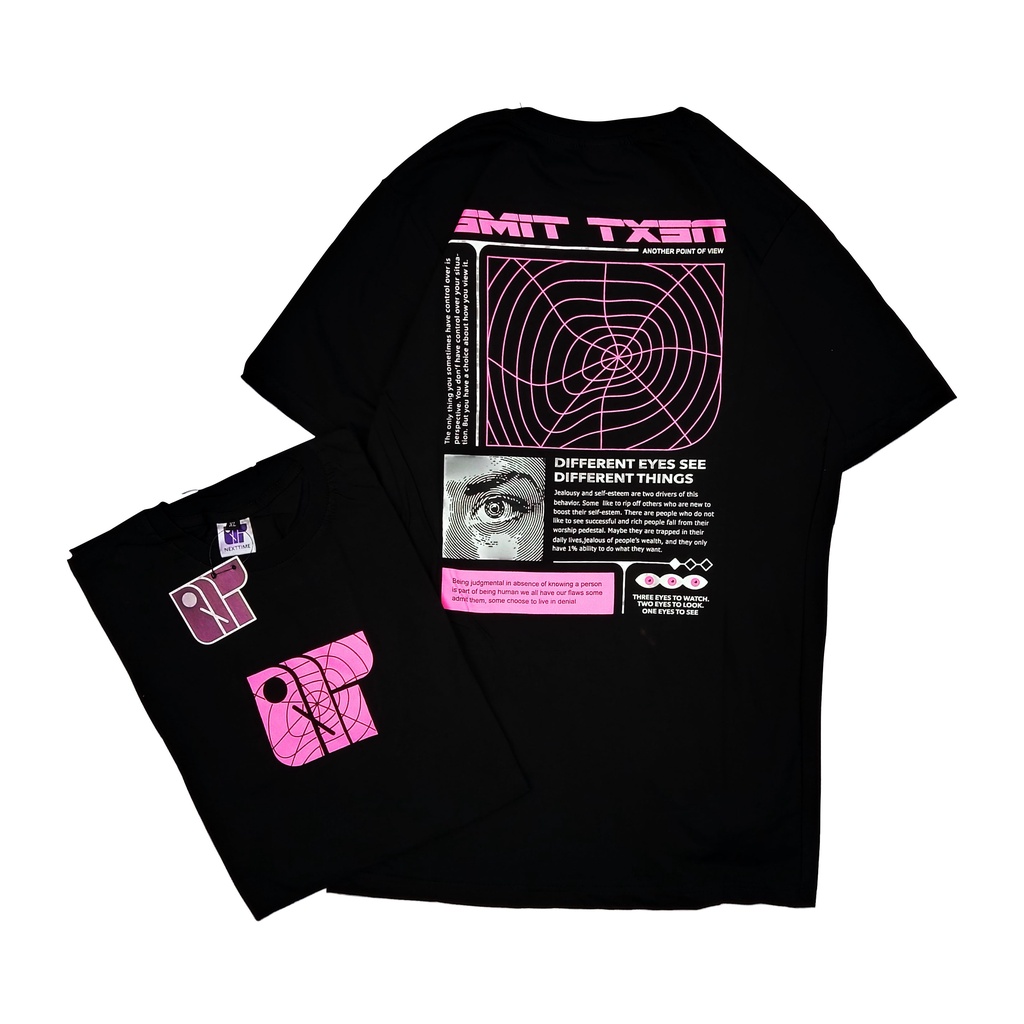 Tshirt Next Time - Defferent Eye - Kaos Premium Quality