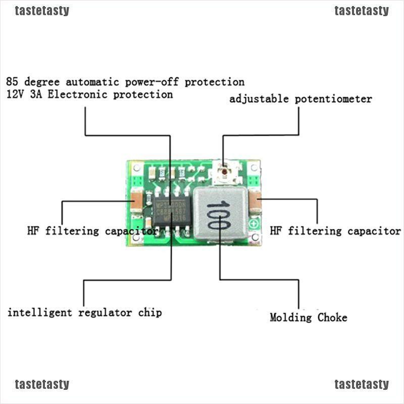 Regulator Konverter Step Down Mini DC-DC 5v-23v ke 3.3V 6V 9V