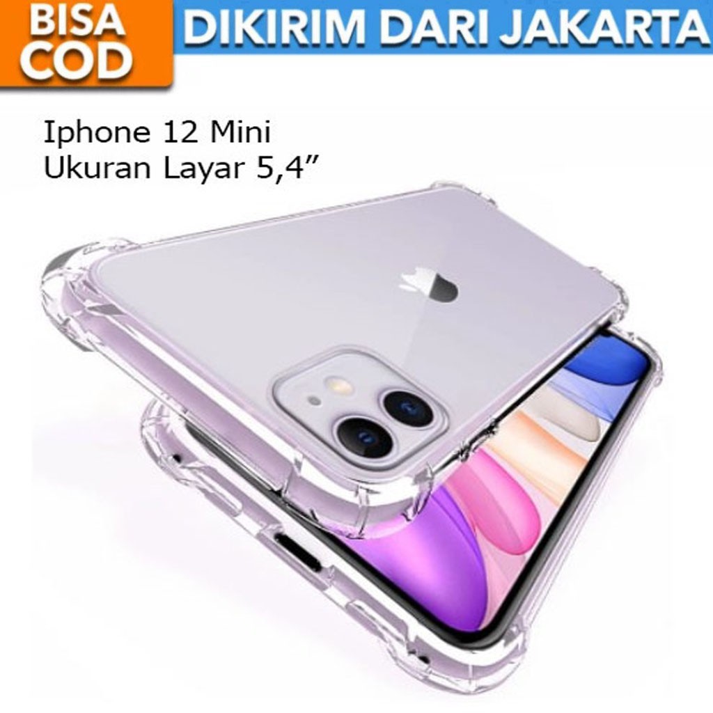 Casing Anti crack SoftCase for Iphone 12 Mini 5,4 inch