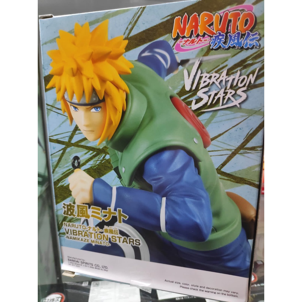 Figure Minato Namikaze Anime Manga Naruto Shippuden Vibration Stars