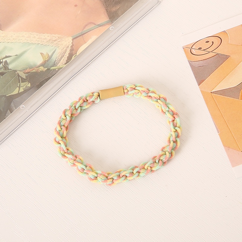 MURMURE.ID | KARET IKAT RAMBUT BASIC SIMPLE WARNA WARNI ALA KOREA HA164-YELLOW