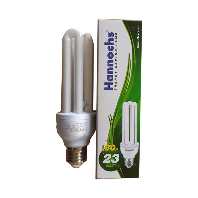 Lampu Hannochs 23 Watt 3U Garansi 1 Tahun / Lampu Ruangan Murah / Lampu PLC